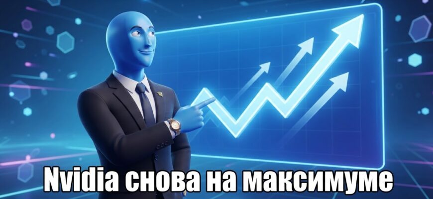 Акции Nvidia обновили исторический максимум на фоне ИИ-оптимизма
